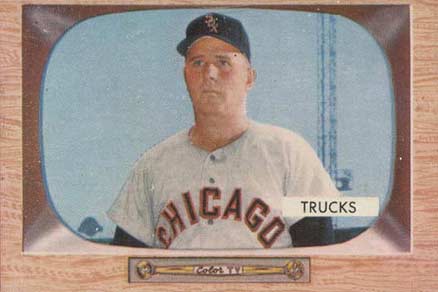 1955 Bowman Virgil Trucks #26 Baseball Card