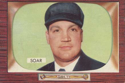 1955 Bowman Hank Soar #279 Baseball Card