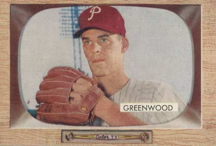 1955 Bowman Bob Greenwood #42 Baseball Card