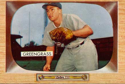 1955 Bowman Jim Greengrass #49 Baseball Card