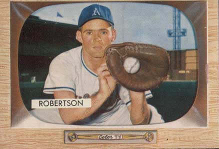 1955 Bowman Jim Robertson #5 Baseball Card