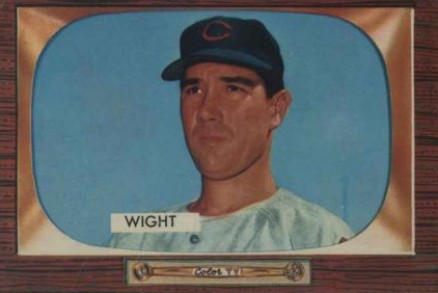 1955 Bowman Bill Wight #312 Baseball Card