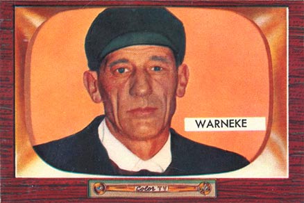 1955 Bowman Lonnie Warneke #299 Baseball Card