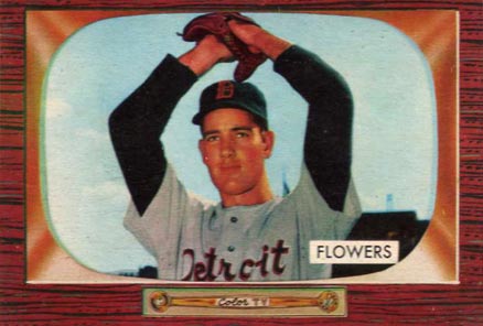 1955 Bowman Bennett Flowers #254 Baseball Card