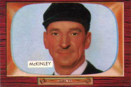 1955 Bowman W. F. McKinley #226 Baseball Card
