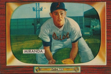 1955 Bowman Willie Miranda #79 Baseball Card