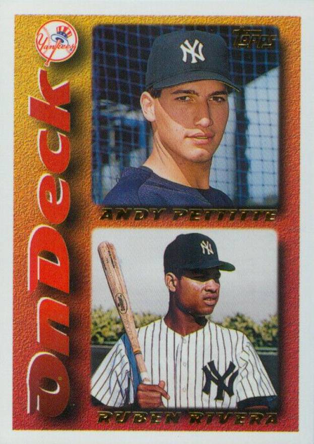 1995 Topps Andy Pettitte/Ruben Rivera #640 Baseball Card