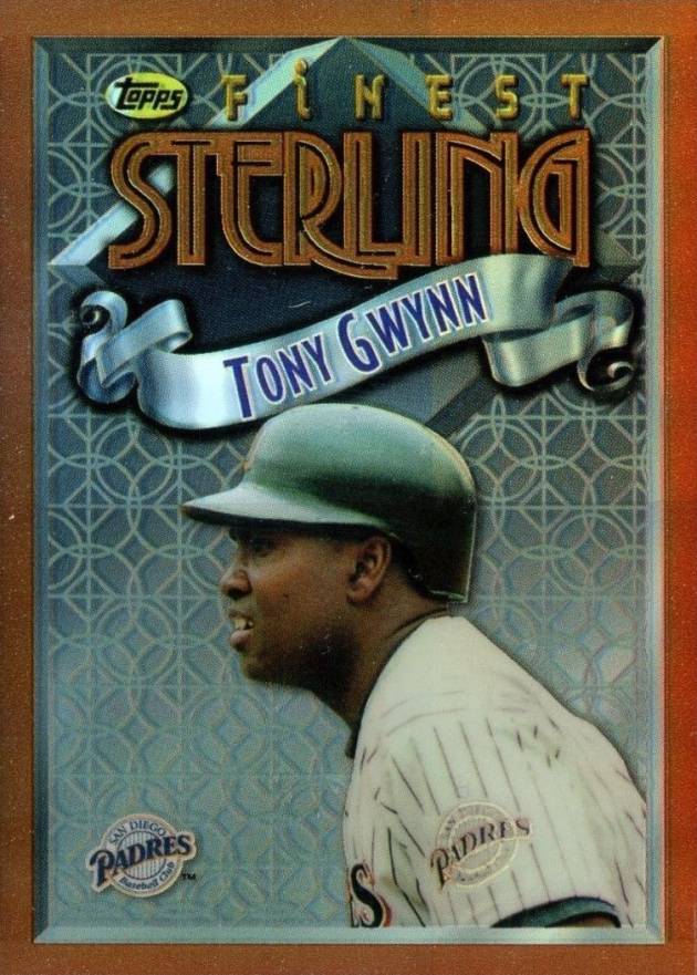 1996 Finest Tony Gwynn #61 Baseball Card