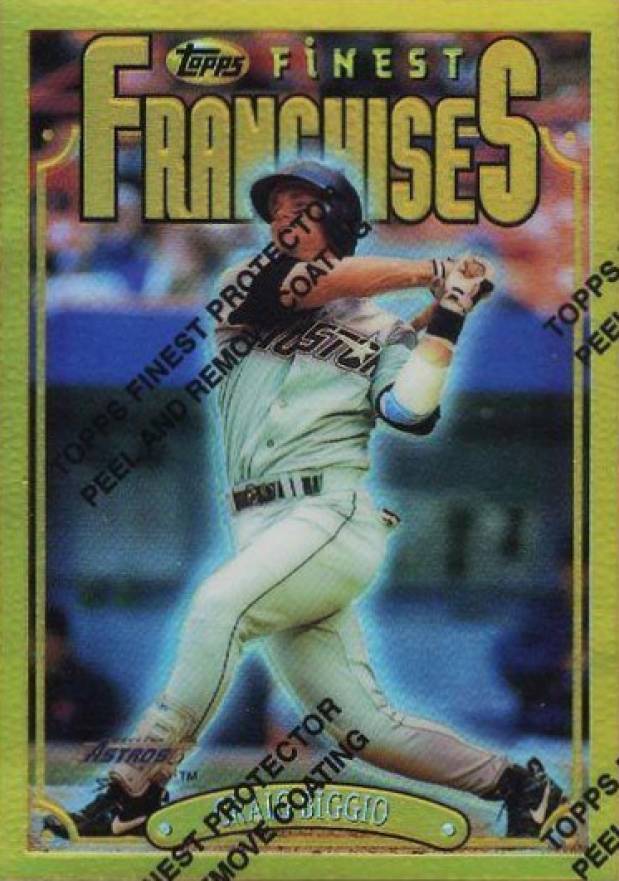 1996 Finest Craig Biggio #355 Baseball Card