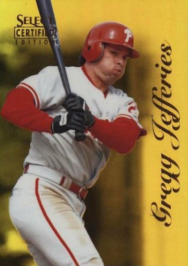 1996 Select Certified Gregg Jefferies #23 Baseball Card