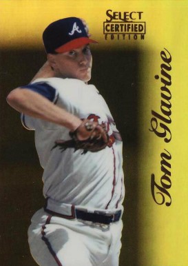 1996 Select Certified Tom Glavine #42 Baseball Card