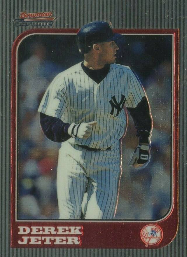 1997 Bowman Chrome Derek Jeter #1 Baseball Card