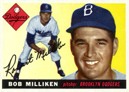 1955 Topps Bob Milliken #111 Baseball Card