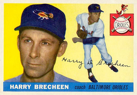1955 Topps Harry Brecheen #113 Baseball Card
