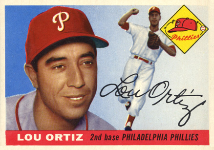 1955 Topps Lou Ortiz #114 Baseball Card