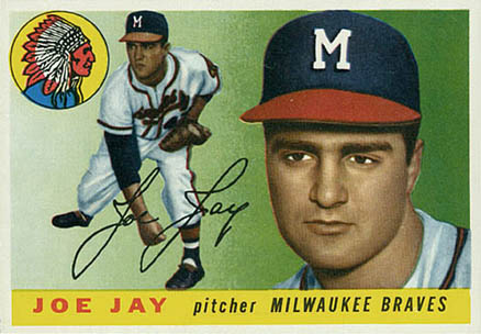1955 Topps Joe Jay #134 Baseball Card