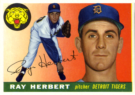 1955 Topps Ray Herbert #138 Baseball Card