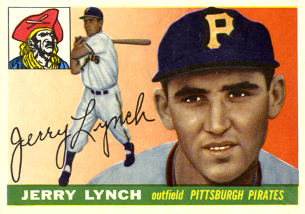 1955 Topps Jerry Lynch #142 Baseball Card