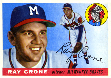 1955 Topps Ray Crone #149 Baseball Card