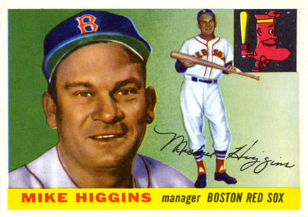 1955 Topps Mike Higgins #150 Baseball Card