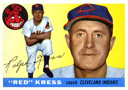 1955 Topps Red Kress #151 Baseball Card