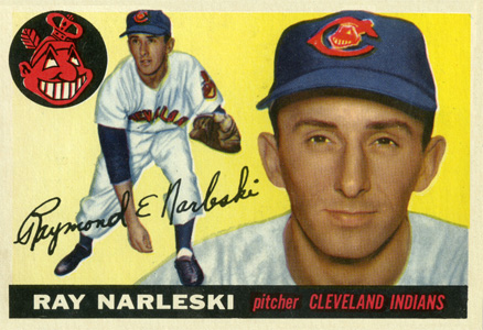 1955 Topps Ray Narleski #160 Baseball Card