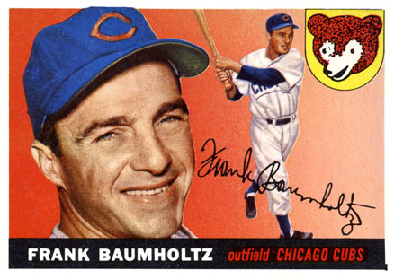 1955 Topps Frank Baumholtz #172 Baseball Card