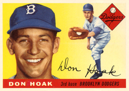 1955 Topps Don Hoak #40 Baseball Card
