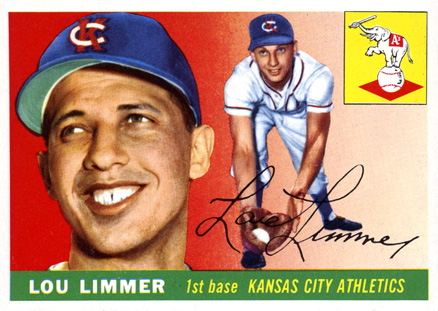1955 Topps Lou Limmer #54 Baseball Card