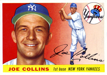 1955 Topps Joe Collins #63 Baseball Card