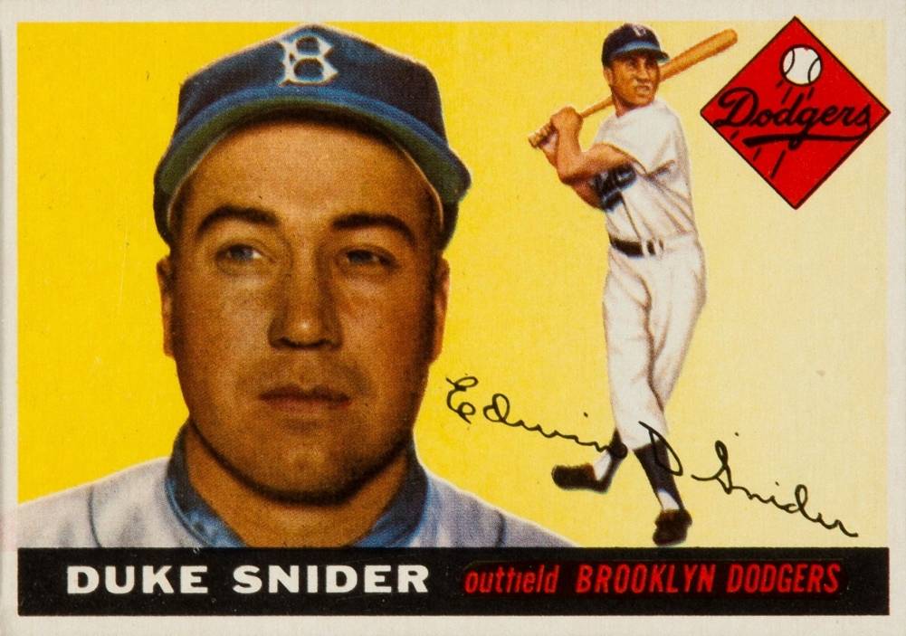 1955 Topps Duke Snider #210 Baseball Card