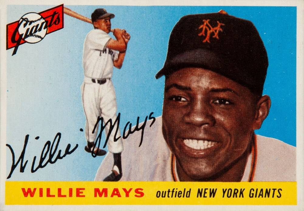 1955 Topps Willie Mays #194 Baseball Card