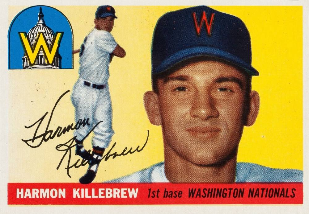 1955 Topps Harmon Killebrew #124 Baseball Card