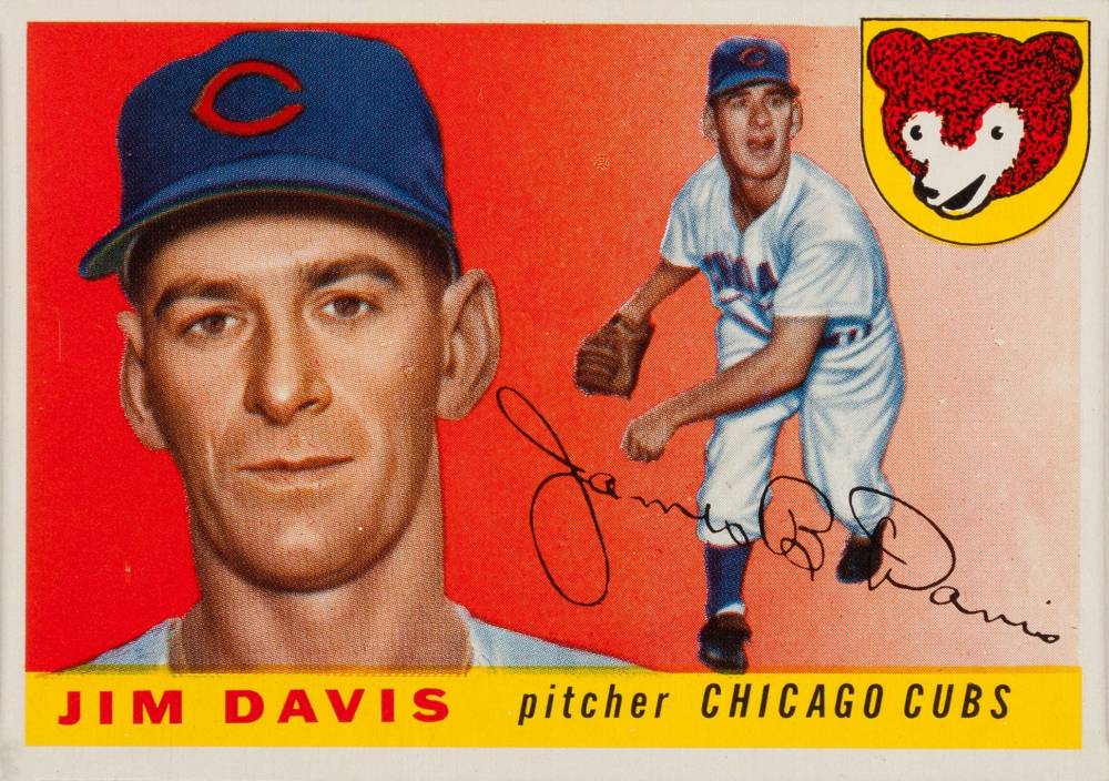 1955 Topps Jim Davis #68 Baseball Card