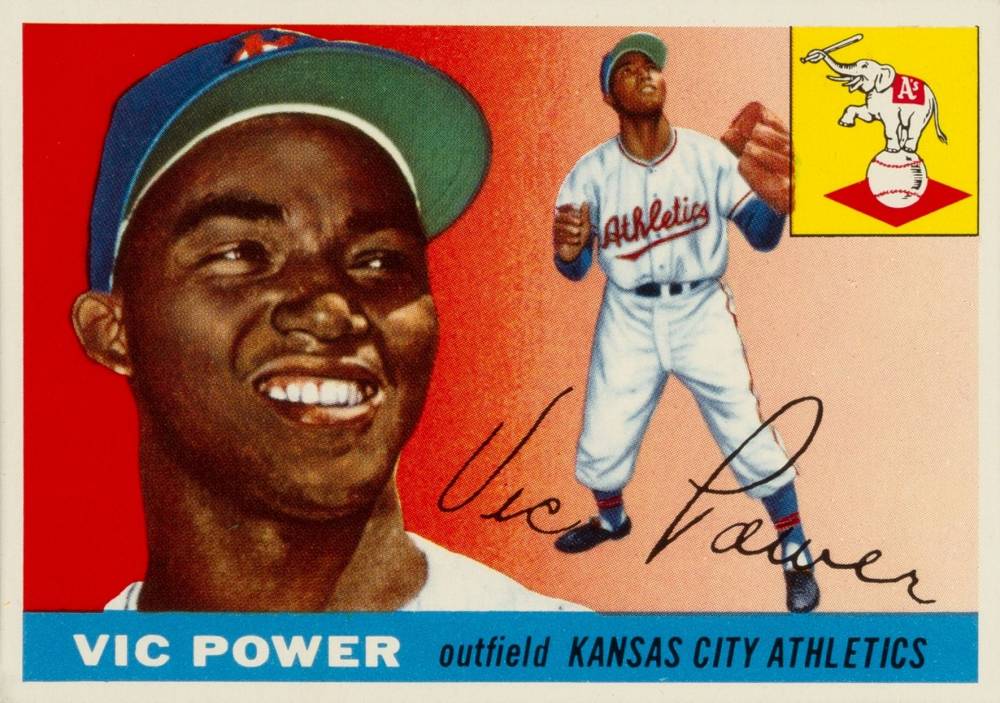 1955 Topps Vic Power #30 Baseball Card