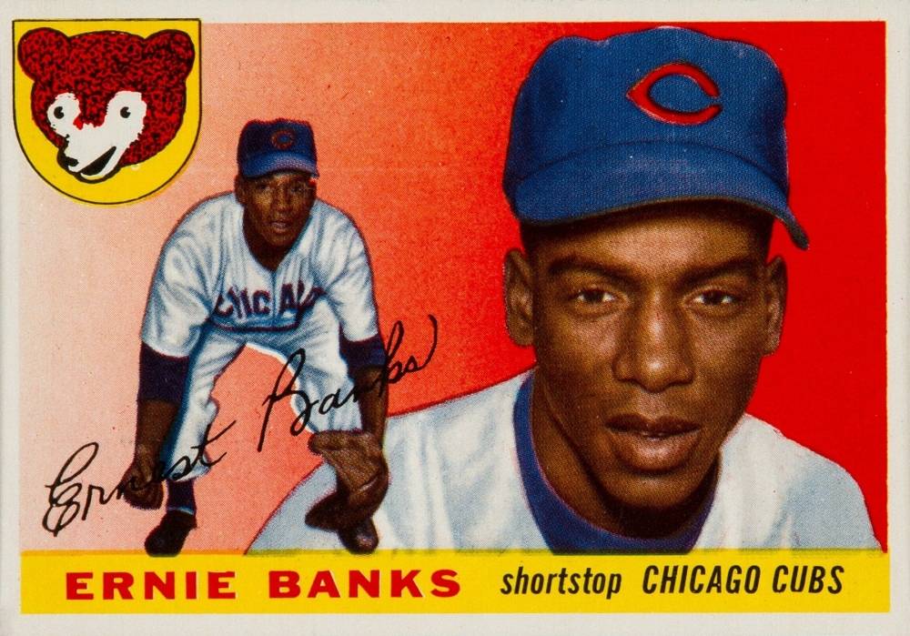 1955 Topps Ernie Banks #28 Baseball Card