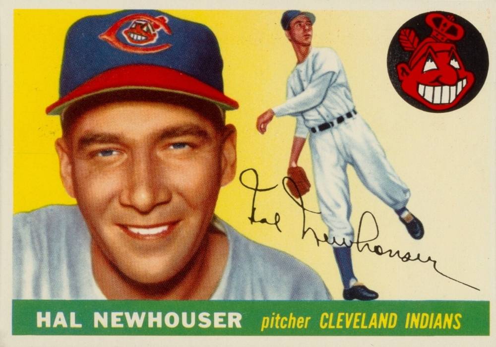1955 Topps Hal Newhouser #24 Baseball Card