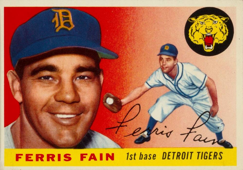1955 Topps Ferris Fain #11 Baseball Card