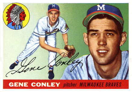 1955 Topps Gene Conley #81 Baseball Card