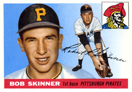 1955 Topps Bob Skinner #88 Baseball Card