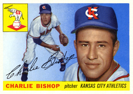 1955 Topps Charlie Bishop #96 Baseball Card