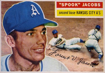1956 Topps Spook Jacobs #151 Baseball Card