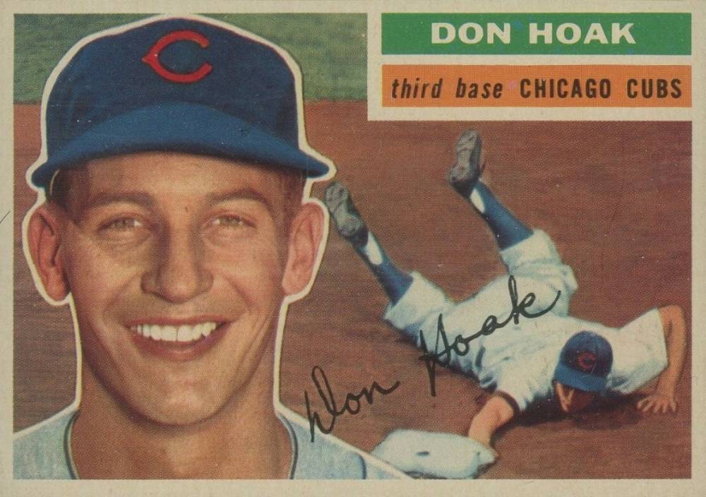1956 Topps Don Hoak #335 Baseball Card