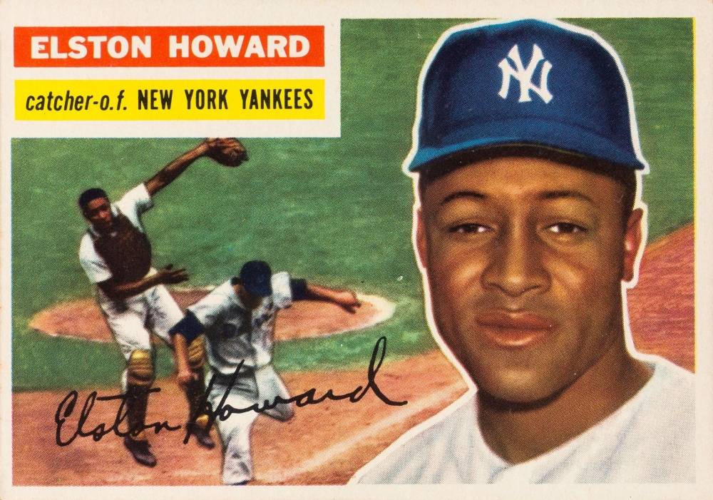 1956 Topps Elston Howard #208 Baseball Card