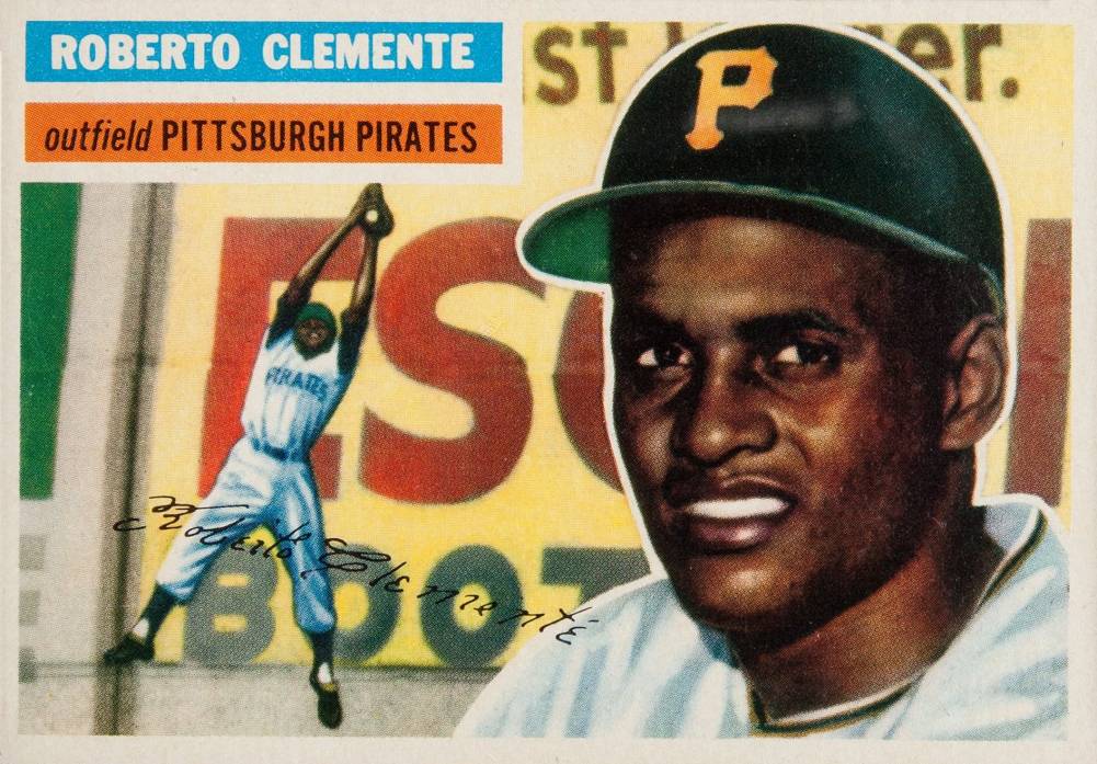 1956 Topps Roberto Clemente #33g Baseball Card