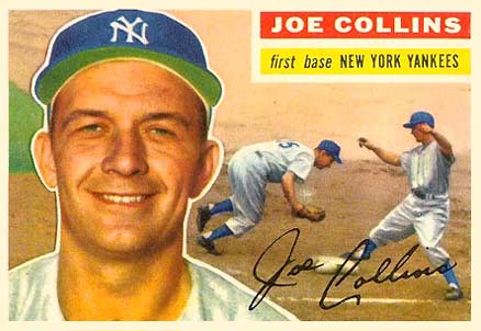 1956 Topps Joe Collins #21 Baseball Card