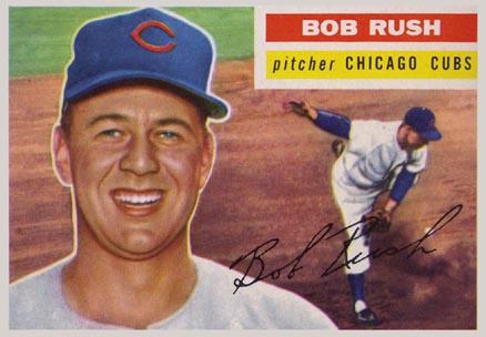 1956 Topps Bob Rush #214 Baseball Card