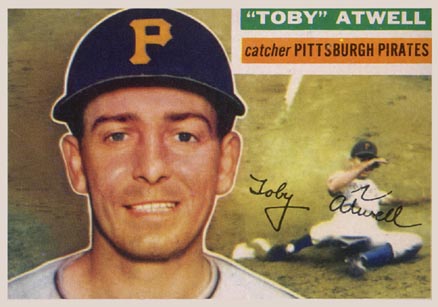 1956 Topps Toby Atwell #232 Baseball Card