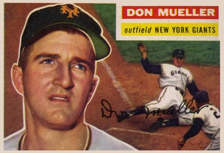 1956 Topps Don Mueller #241 Baseball Card