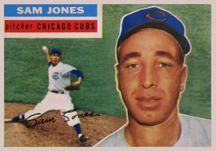 1956 Topps Sam Jones #259 Baseball Card